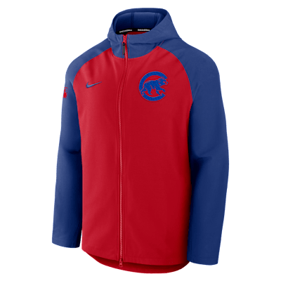 Chicago Cubs Authentic Collection Men's Nike Therma MLB Full-Zip